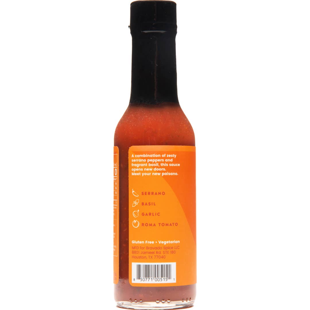 Bravado Spice Co. - Serrano & Basil Hot Sauce 148 ml