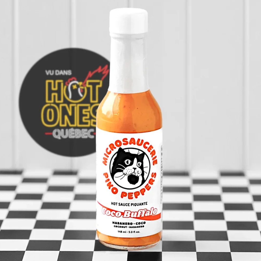 Piko Peppers - Coco Buffalo Hot Sauce 148 ml