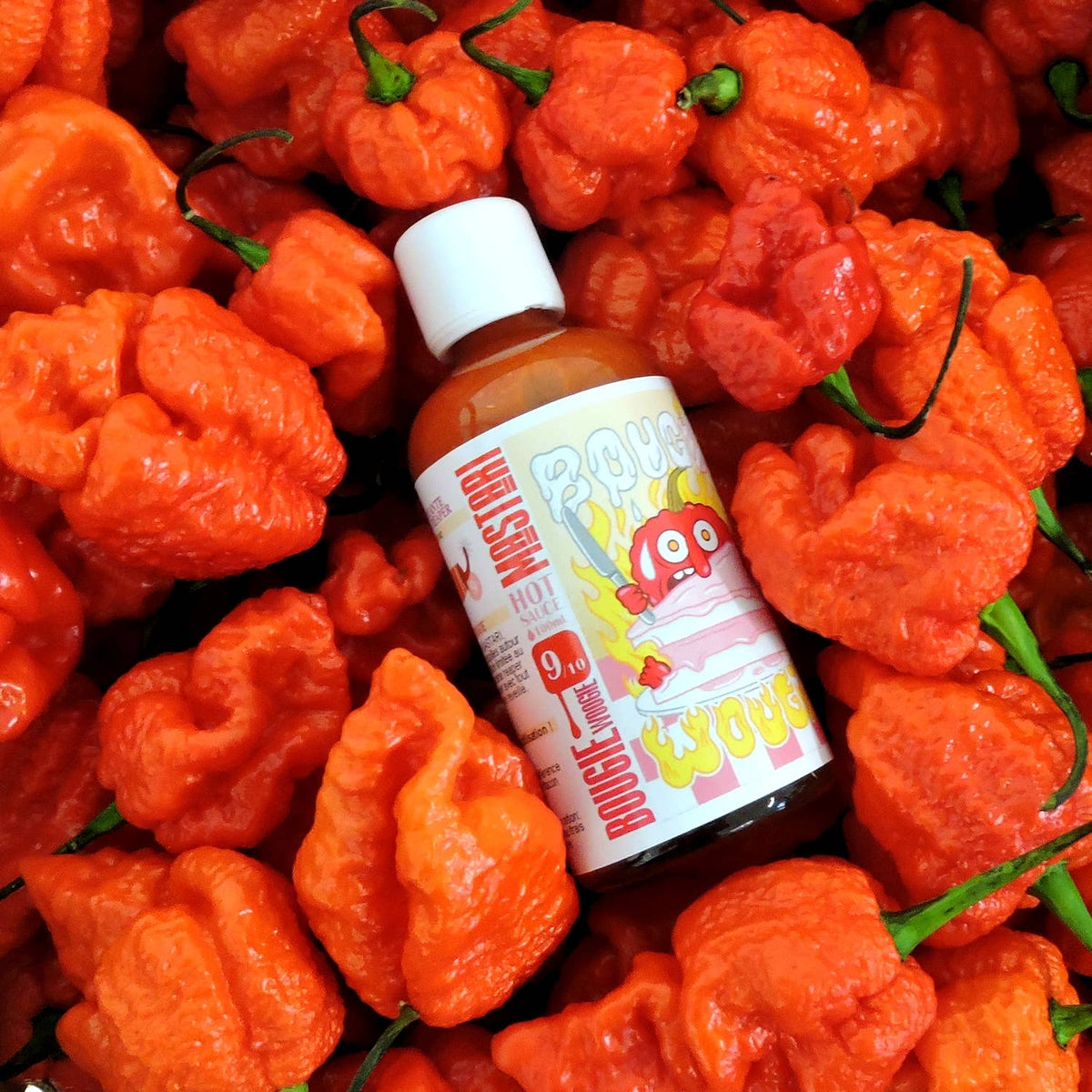 MASTARI - Bougie Woguie Carolina Reaper / Jordgubb | 100 ml