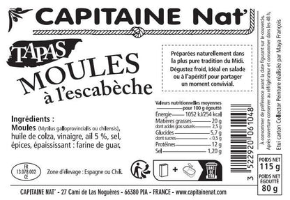 CAPITAINE NAT'COLLECTOR - Scabechemusslor