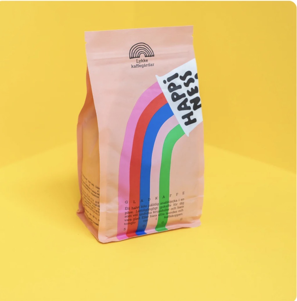 Lykke Kaffegårdar - Happiness | Bryggmalet 500 g