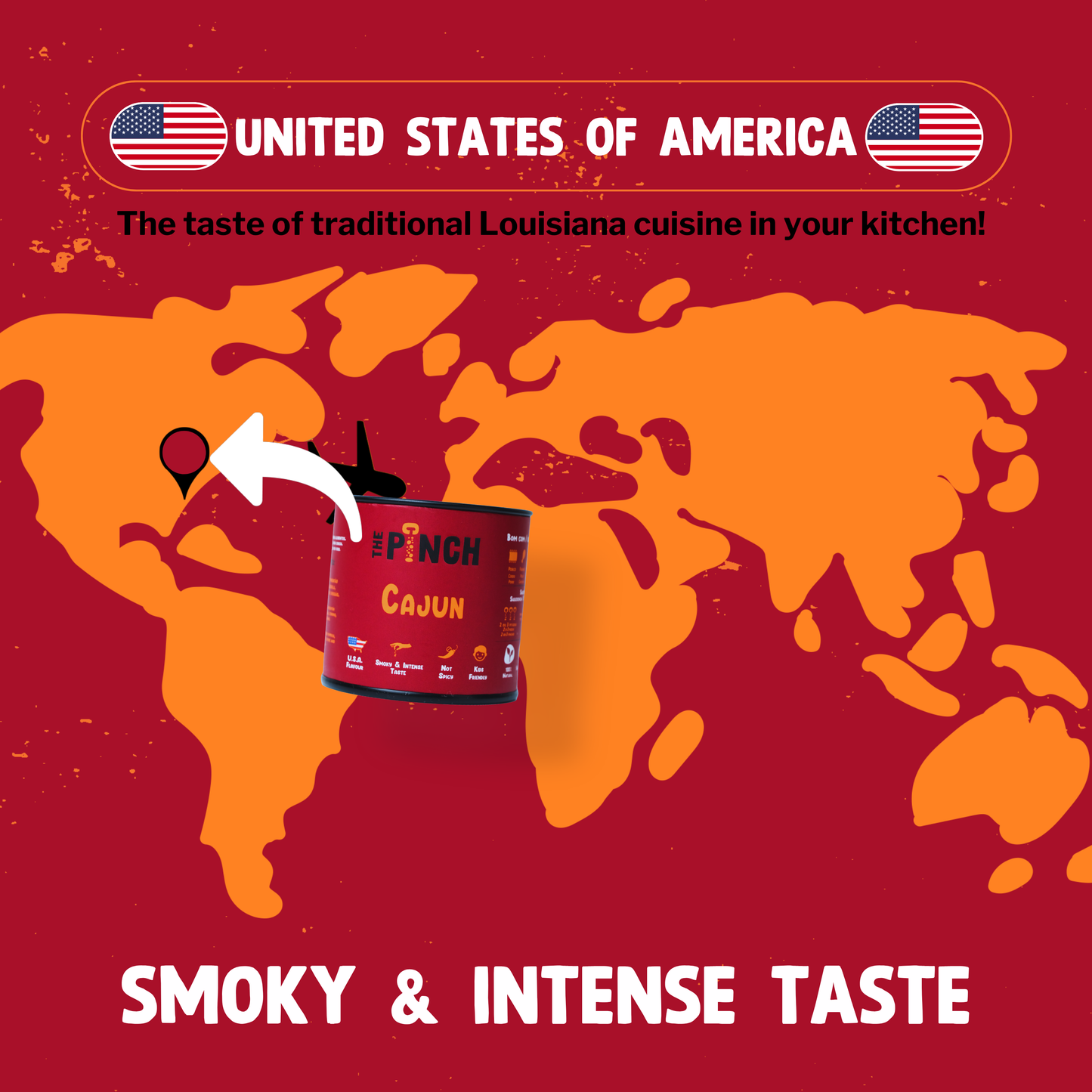 The Pinch - Cajun - 45g