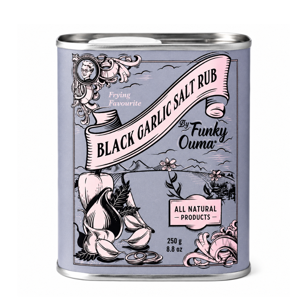 Funky Ouma - Black Garlic Salt RUB - | 250 g
