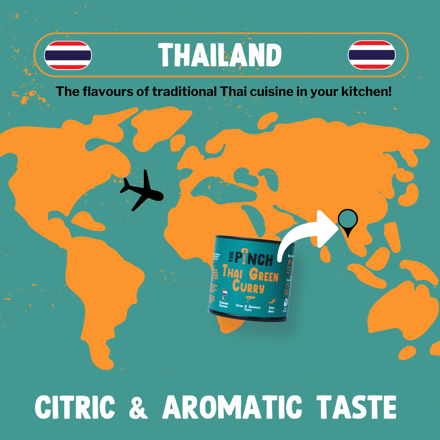 The Pinch - Thai Green Curry - 45g