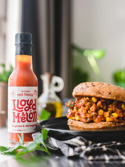 Lloyd & Melon - Cayenne & Citrongräs Hot Sauce 150 ml