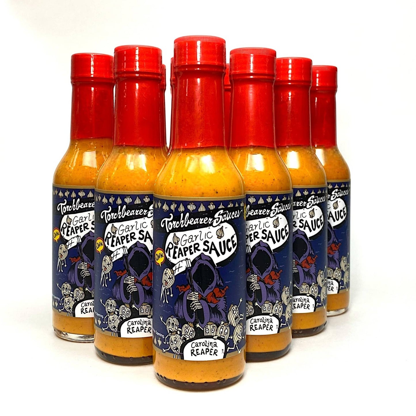 Torchbearer Sauces - Garlic Reaper (Hot Ones) | 148 ml | Extrem hetta 9,5/10