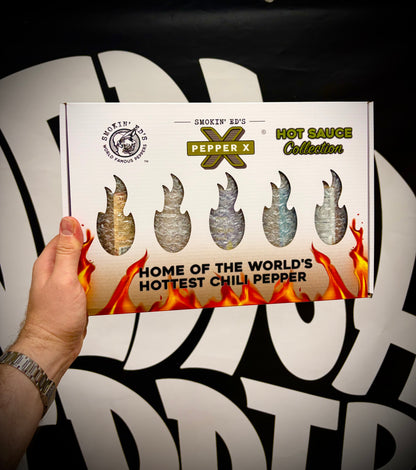 Puckerbutt Pepper Company - Smokin' Ed's Pepper X Collection | 5-pack á 148 ml