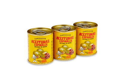 Espinaler - Oliver fyllda med ansjovis 3 x 50 g