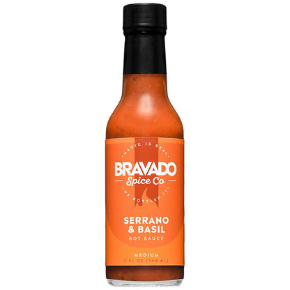 Bravado Spice Co. - Serrano & Basil Hot Sauce 148 ml