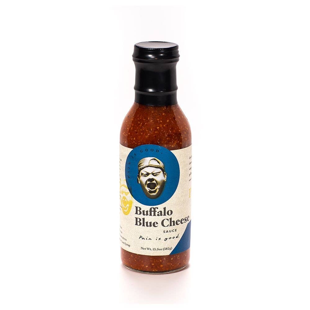 Pain is good - Buffalo Blue Cheese Screamin’ Wing Sauce (Spicin Foods) 383 g