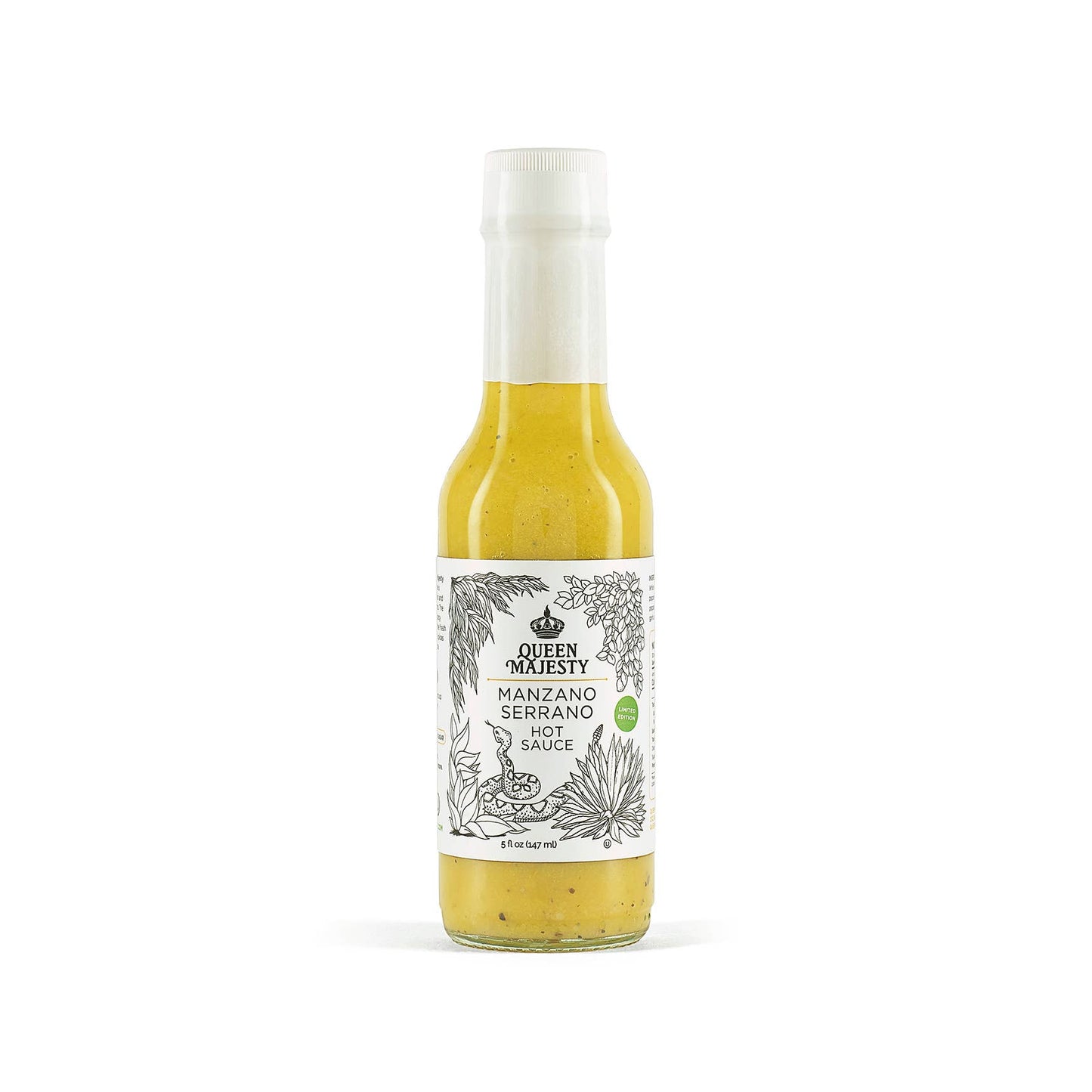 Queen Majesty - Manzano Serrano Hot Sauce | Limited Edition | 148 ml