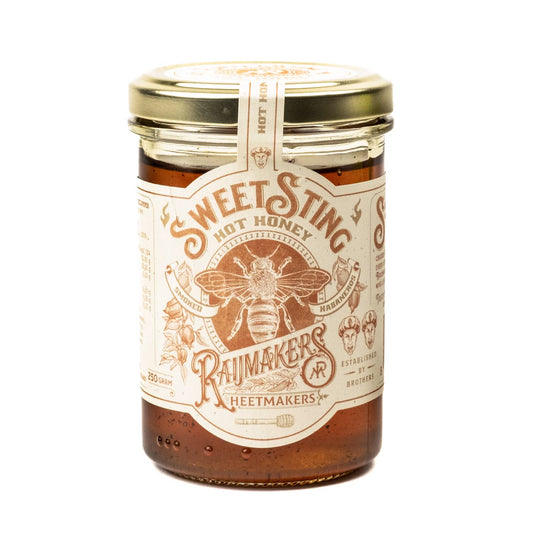 Raijmakers Heetmakers - Sweet Sting Hot Honey | Rökt Habanero 250 g
