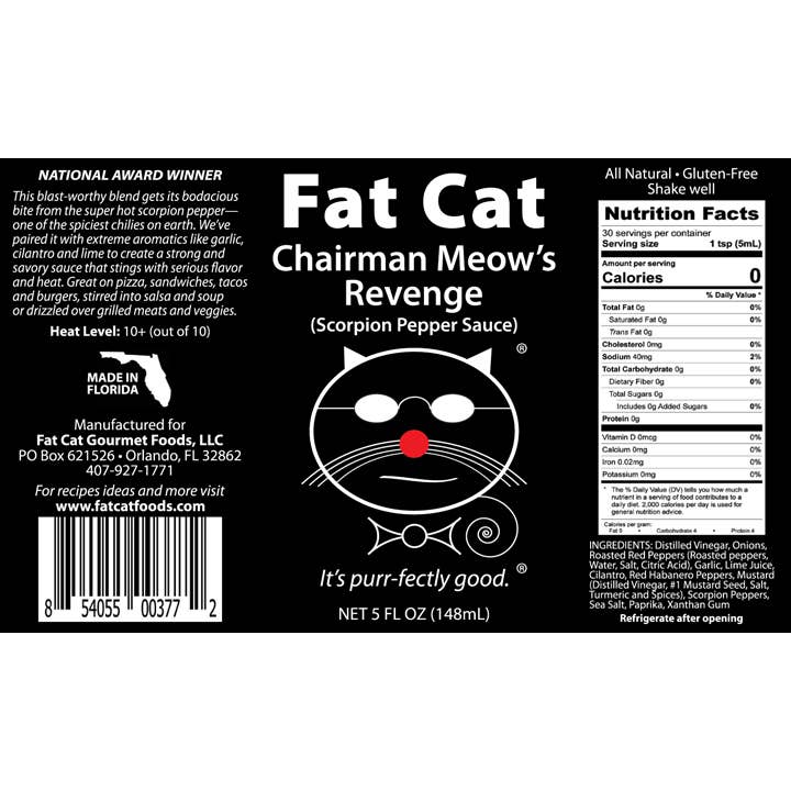 Fat Cat - Chairman Meows Revenge (Moruga Trinidad Scorpion)