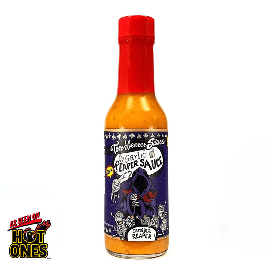Torchbearer Sauces - Garlic Reaper (Hot Ones) | 148 ml | Extrem hetta 9,5/10