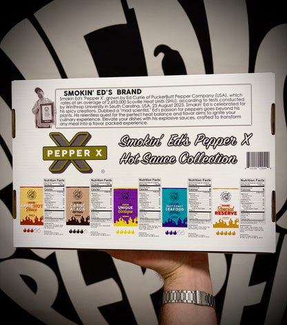 Puckerbutt Pepper Company - Smokin' Ed's Pepper X Collection | 5-pack á 148 ml