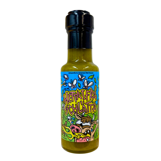 Swedish Pepper - Hetta Ifrå’ Schlätta Hot Sauce | Jalapeño & Ananas 125 ml
