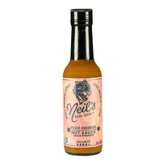 Neil’s Real Deal - Peach Habanero Hot Sauce | 155 ml