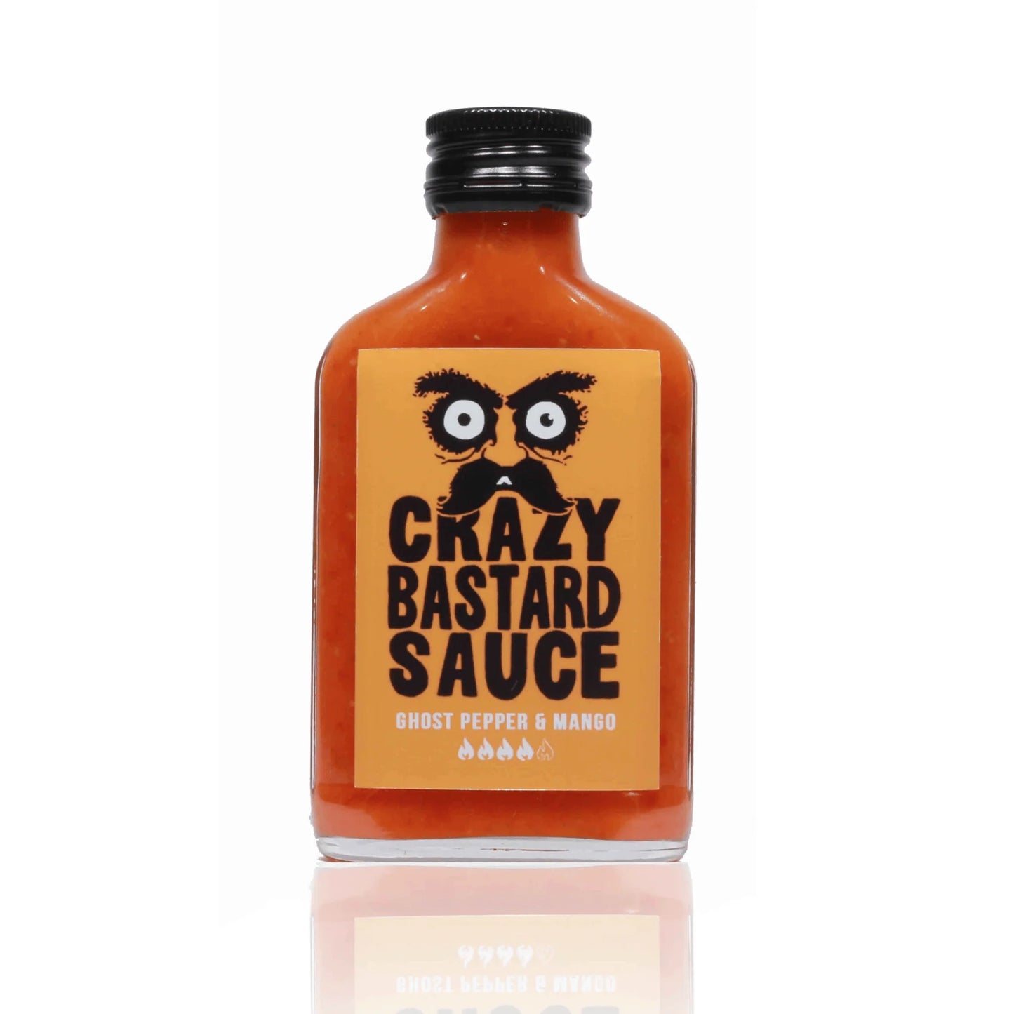 Crazy Bastard Sauce - Ghost Pepper & Mango