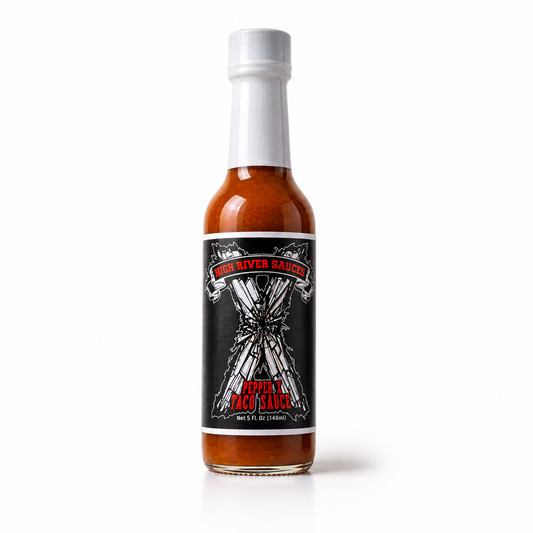 High River Sauces - Pepper X Taco Hot Sauce | 148 ml