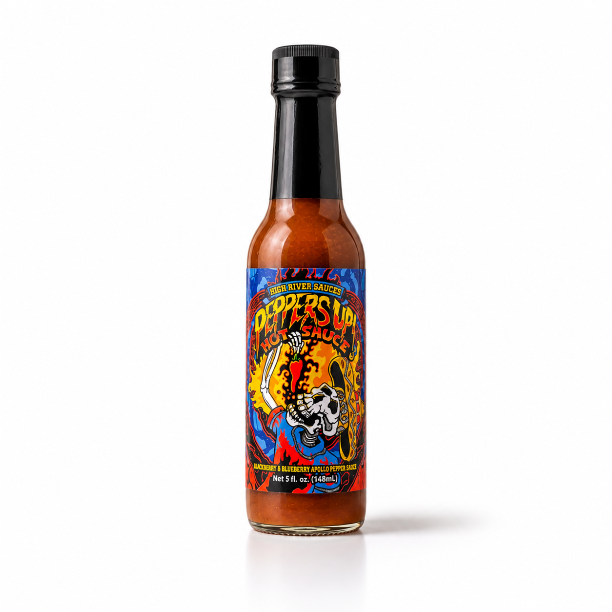High River Sauces - Peppers Up Hot Sauce (Apollo-chili) | 148 ml