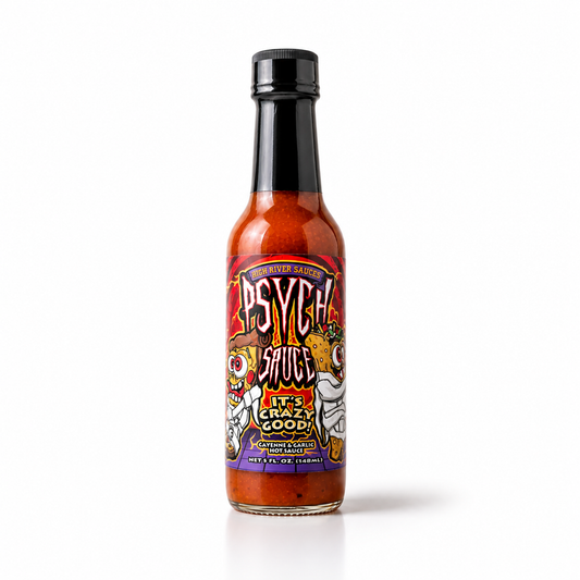 High River Sauces - Psych Sauce Hot Sauce (Louisiana Style) | 148 ml