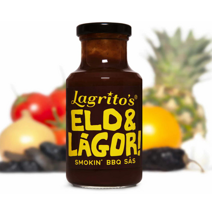 Lagrito's - Eld & Lågor | BBQ-sås med ananas 300 ml