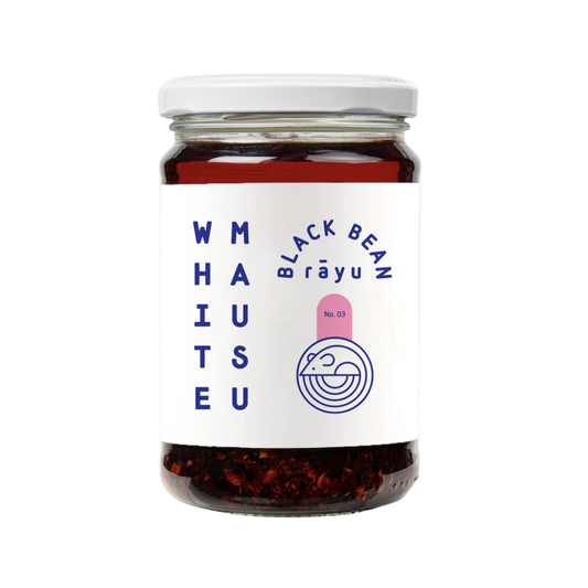 White Mausu ltd. - Black Bean Rãyu crispy chili oil | 240 g