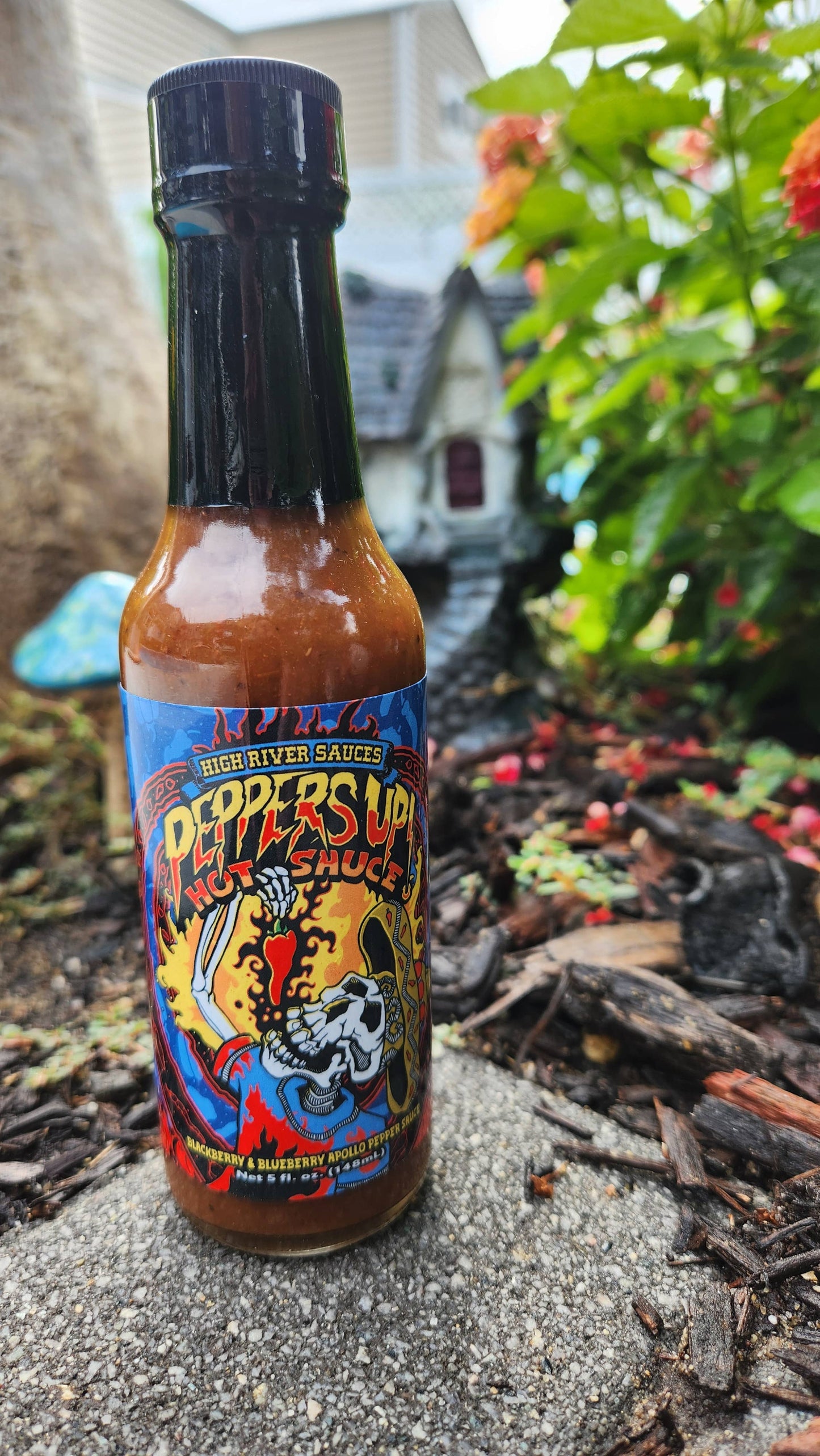High River Sauces - Peppers Up Hot Sauce (Apollo-chili) | 148 ml