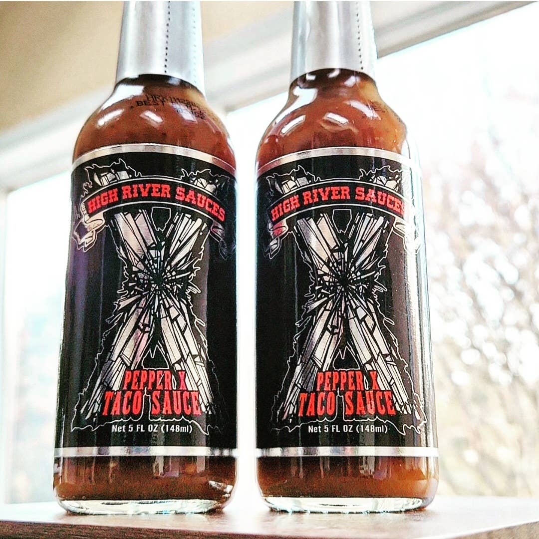 High River Sauces - Pepper X Taco Hot Sauce | 148 ml