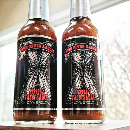 High River Sauces - Pepper X Taco Hot Sauce | 148 ml