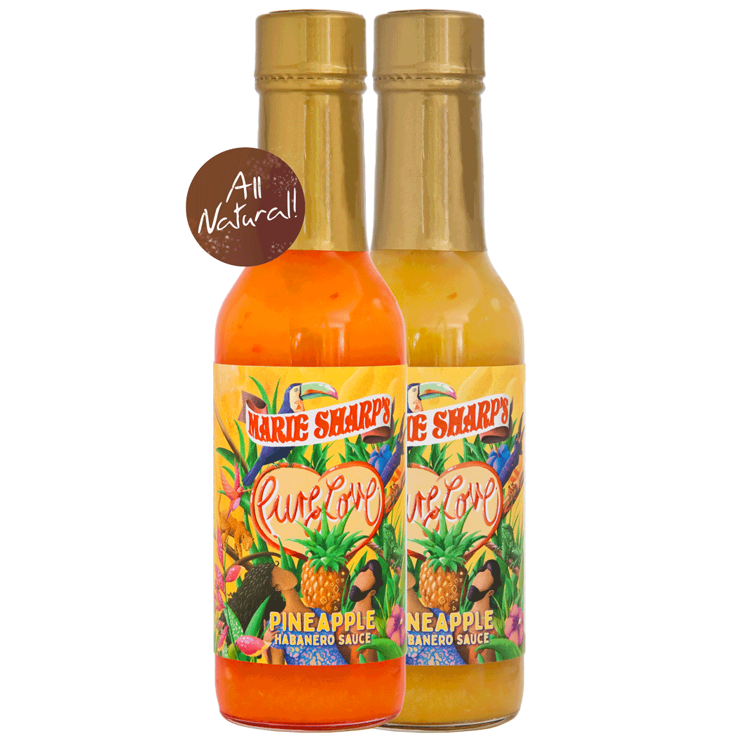 Marie Sharp's - Pure Love Pineapple Habanero Sauce 148 ml