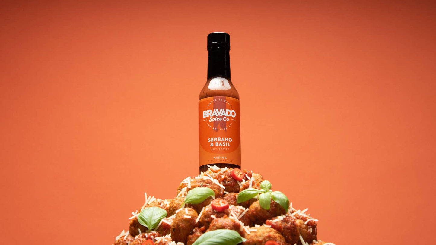 Bravado Spice Co. - Serrano & Basil Hot Sauce 148 ml