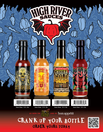 High River Sauces - Psych Sauce Hot Sauce (Louisiana Style) | 148 ml
