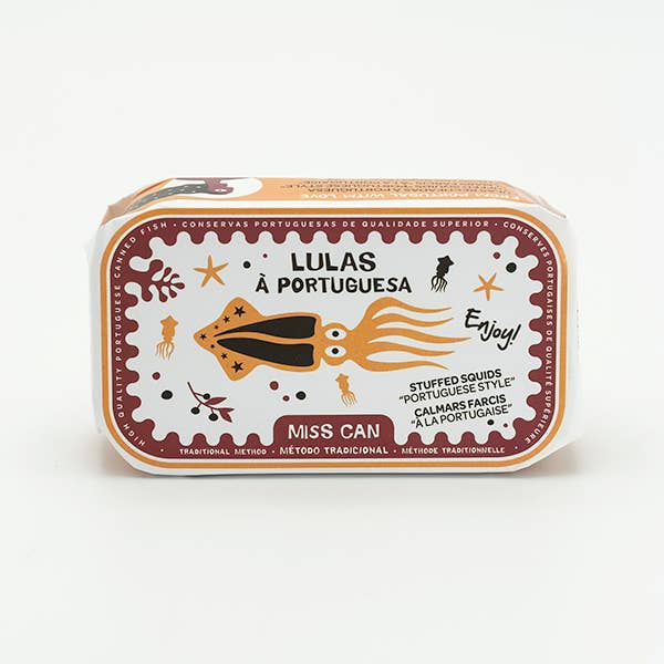 Miss Can - Lulas á Portugesa | Fylld bläckfisk i portugisisk stil | 115 g