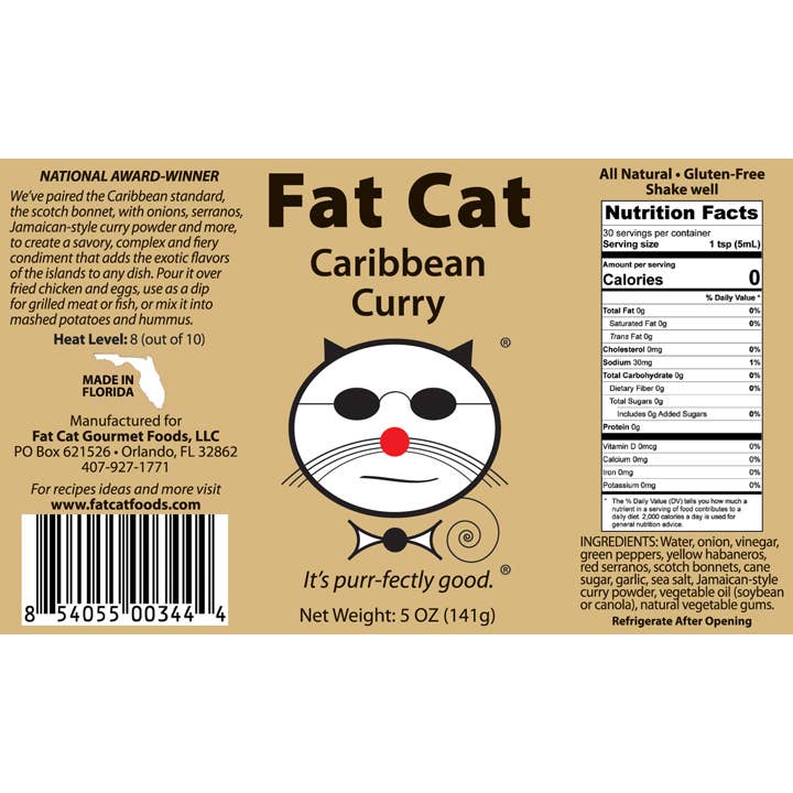 Fat Cat - Caribbean Curry (Scotch Bonnet)