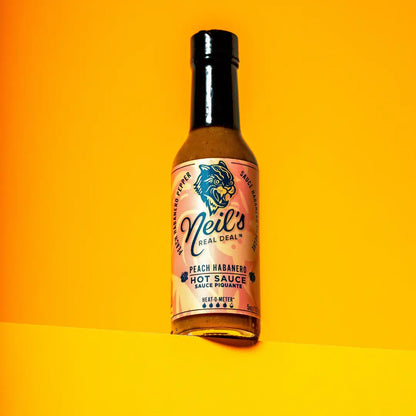Neil’s Real Deal - Peach Habanero Hot Sauce | 155 ml