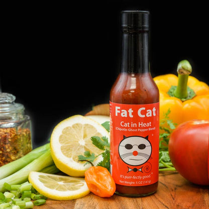 Fat Cat - Cat In Heat (Chipotle Ghost Pepper Hot Sauce)