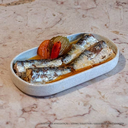 Miss Can - Sardiner i olivolja med chili & pickles | 120 g
