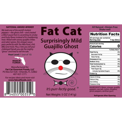 Fat Cat - Surprisingly Mild Guajillo Ghost Hot Sauce