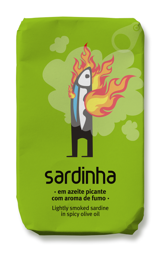 Sardinha - Sardiner i kryddig olivolja med rökarom